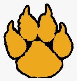 Home Of The Wildcats - Red Wildcat Paw Print, HD Png Download, Transparent PNG