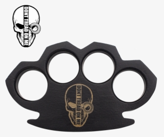 Don T Tread Steam Punk Black Solid Metal Knuckle Paper - Knuckles Duster, HD Png Download, Transparent PNG