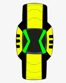 Celebrating 10 Years Of Your Omniverse - Ben 10 Yellow Omnitrix, HD Png Download, Transparent PNG