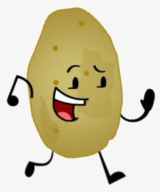 Transparent Cartoon Potato Png - Super Lifeless Object Reboot Potato, Png Download, Transparent PNG