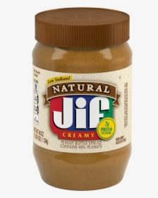 Jif Natural Peanut Butter, HD Png Download, Transparent PNG