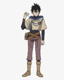Black Clover Characters Yuno Hd Png Download Transparent Png