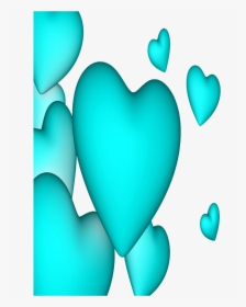 Transparent Balloon Border Clipart - Heart, HD Png Download, Transparent PNG