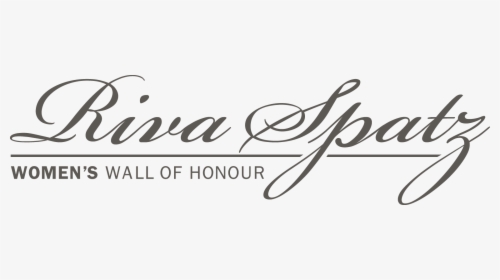 Riva Spatz Women S Wall Of Honour Logo - Calligraphy, HD Png Download, Transparent PNG
