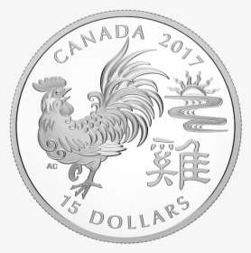 Canadian Mint Rooster Coin, HD Png Download, Transparent PNG