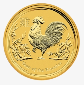 Transparent Year Of The Rooster Png - 1 Oz Gold Coin Australia 2017, Png Download, Transparent PNG