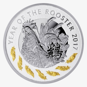 Niue 2017 1$ Lunar Year Of The Rooster - Година На Петела Монета, HD Png Download, Transparent PNG