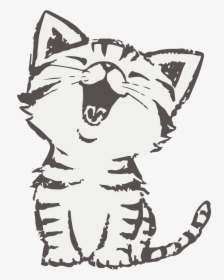 Siamese Canvas Iphone Cat Png File Hd Clipart - Cute Little Cat Cartoon, Transparent Png, Transparent PNG