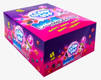 Charms Blow Pop Bursting Berry 48 Pops Box - Box, HD Png Download, Transparent PNG