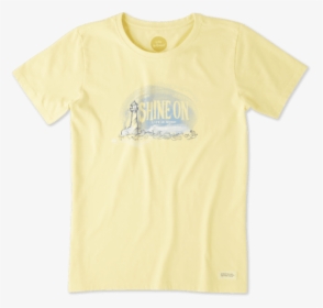 Women S Shine On Light House Crusher Tee - Active Shirt, HD Png Download, Transparent PNG