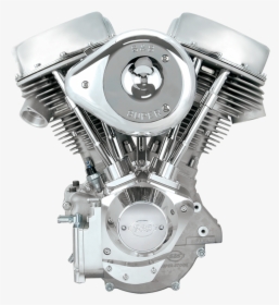 P93 Complete Assembled Engine For 1970- 99 Alternator - Panhead Engine, HD Png Download, Transparent PNG