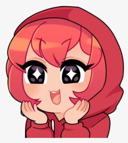 Red Discord Emote Clipart , Png Download - Anime Transparent Discord Emotes, Png Download, Transparent PNG