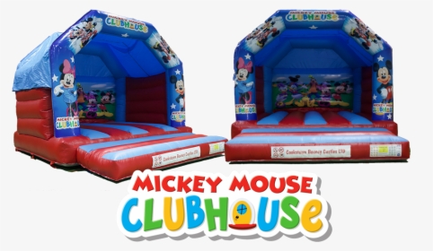 Clubhouse Mickey Bouncy Castle - Mickey Mouse Clubhouse Logo Transparent, HD Png Download, Transparent PNG
