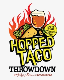 Hopped Taco Throwdown - Poster, HD Png Download, Transparent PNG