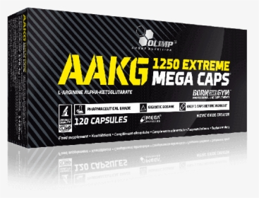 Aakg 1250 Extreme Mega Caps - Olimp Glutamine Mega Caps 1400, HD Png Download, Transparent PNG