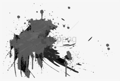 Free Png Color Splash Black Png Image With Transparent - Color Splash Png Black, Png Download, Transparent PNG