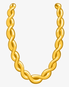 Gold Rope Chain Png, Transparent Png, Transparent PNG