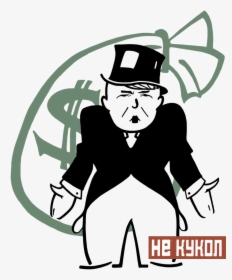 Justmoneybags - Cartoon, HD Png Download, Transparent PNG