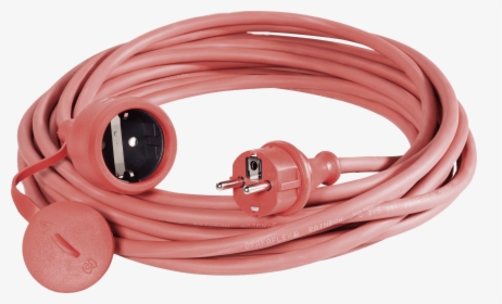 Pink Eu Extension Cord - Extension Cord Png, Transparent Png, Transparent PNG