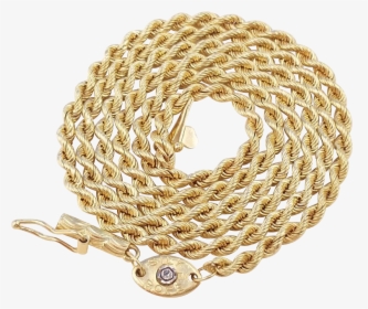 Gold Rope Chain Png, Transparent Png , Transparent Png Image - PNGitem