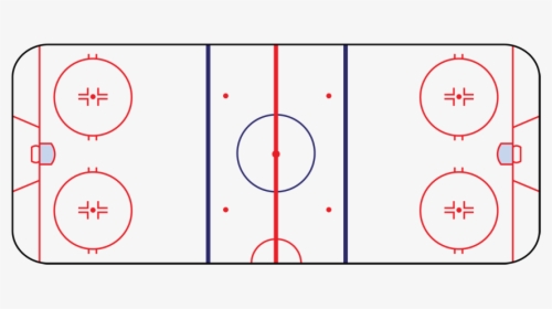 Hockey Rink Neutral Zone, HD Png Download, Transparent PNG