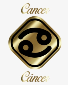 #câncer #cancer #sign #signo #horóscopo #horoscope - Signo De Leão Dourado Png, Transparent Png, Transparent PNG