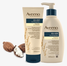 Picture Of Aveeno® Skin Relief Moisturising Lotion - Aveeno Skin Relief Body Lotion With Shea Butter, HD Png Download, Transparent PNG