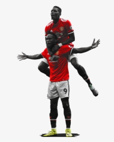 Pogba And Lukaku Png, Hd Wallpaper - Png Manchester United, Transparent Png, Transparent PNG