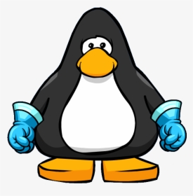 Freezing Super Gloves From A Player Card - Penguin With Santa Hat, HD Png Download, Transparent PNG