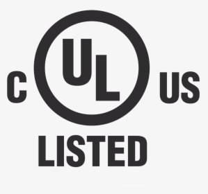 Ul Logo Background - C Ul Us Listed Png, Transparent Png, Transparent PNG