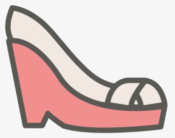 Wedge Icon - Women Shoes Icon Png, Transparent Png, Transparent PNG