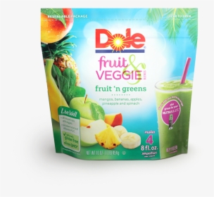 Dole Fruit And Veggie , Png Download - Dole Fruit And Veggie Blends, Transparent Png, Transparent PNG