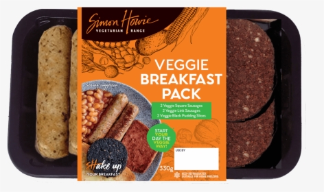 Veggie Breakfast Pack - Simon Howie Veggie Breakfast Pack, HD Png Download, Transparent PNG