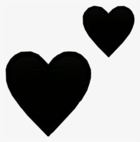 Transparent Tumblr Png Black - Heart, Png Download, Transparent PNG