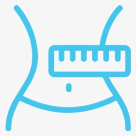 Measurement Slimming Icon, HD Png Download, Transparent PNG