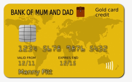 A Common Credit Card Among Teens - Credit Card Sticker, HD Png Download, Transparent PNG