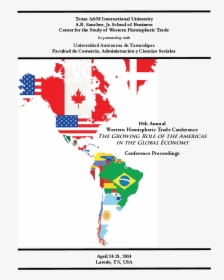America Continente Bandera , Png Download - North And South America Map High Resolution, Transparent Png, Transparent PNG