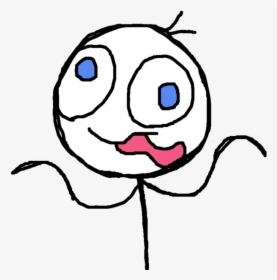 Derpy Stickman By Xderpypotato-d6m1479, HD Png Download, Transparent PNG