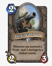 Ships Cannon Hearthstone, HD Png Download, Transparent PNG