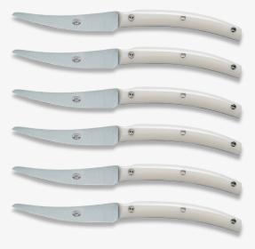 Convivio Steak Knife, White Set Of 6 - Blade, HD Png Download, Transparent PNG
