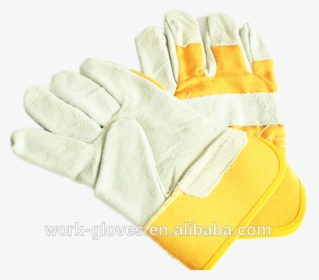 Index Finger Leather Gloves Single Palm Job Gloves - Wool, HD Png Download, Transparent PNG