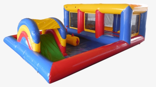 Playzone With Bouncing Bed & Roofed Ball Pond - Inflatable, HD Png Download, Transparent PNG