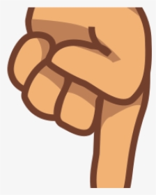 Hand Emoji Clipart Index Finger - Hand Pointing Down Png, Transparent Png, Transparent PNG