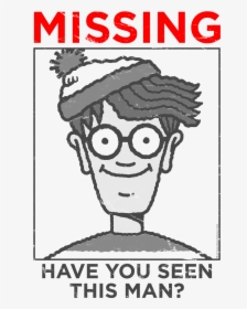 Where's Waldo Missing Poster, HD Png Download, Transparent PNG