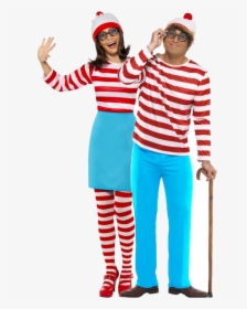 Where S Wally & Wilma Combination - Wheres Wally Dress Up, HD Png Download, Transparent PNG