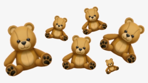 Iphone Teddy Bear Emoji, HD Png Download, Transparent PNG