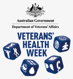 Australian Government Logo And Reads Veterans - Veterans Health Week 2019, HD Png Download, Transparent PNG