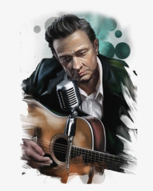 Johnny Cash Paintings, HD Png Download, Transparent PNG