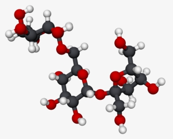 File - Rafinosa-3d - Raffinose Molecule, HD Png Download, Transparent PNG