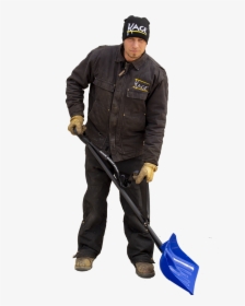 Snow Shovel Carrying Strap - Png Transparent Shoveling Snow, Png Download, Transparent PNG